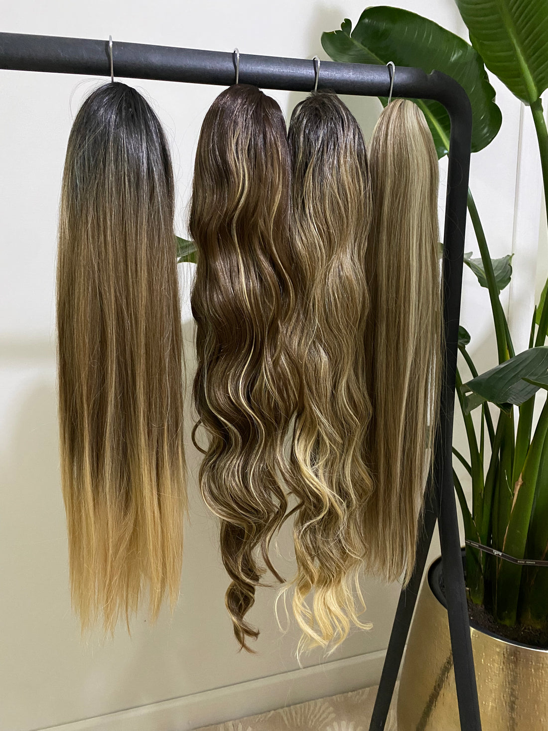 Coda liscia con Coulisse Biondo Degradè MQ - R.a. Boutique 