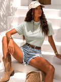 Top Collo Alto Essential a costine - R.a. Boutique