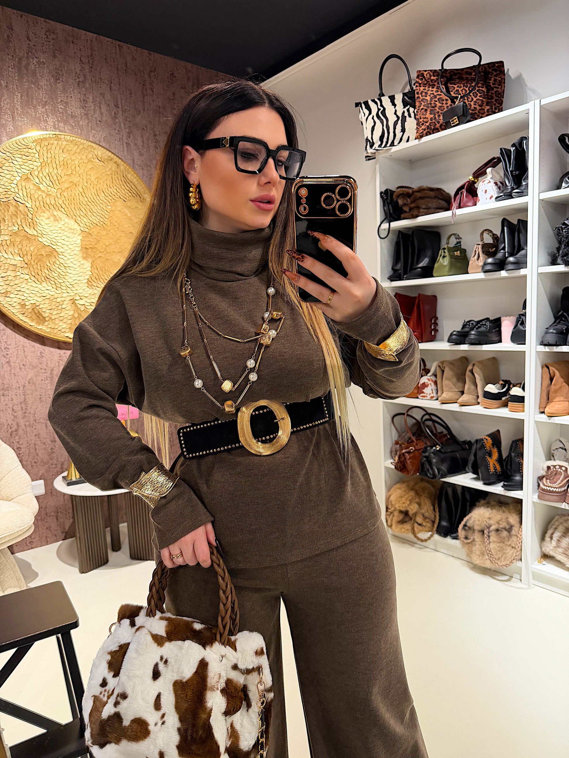 Completo comfy collo alto - R.a. Boutique