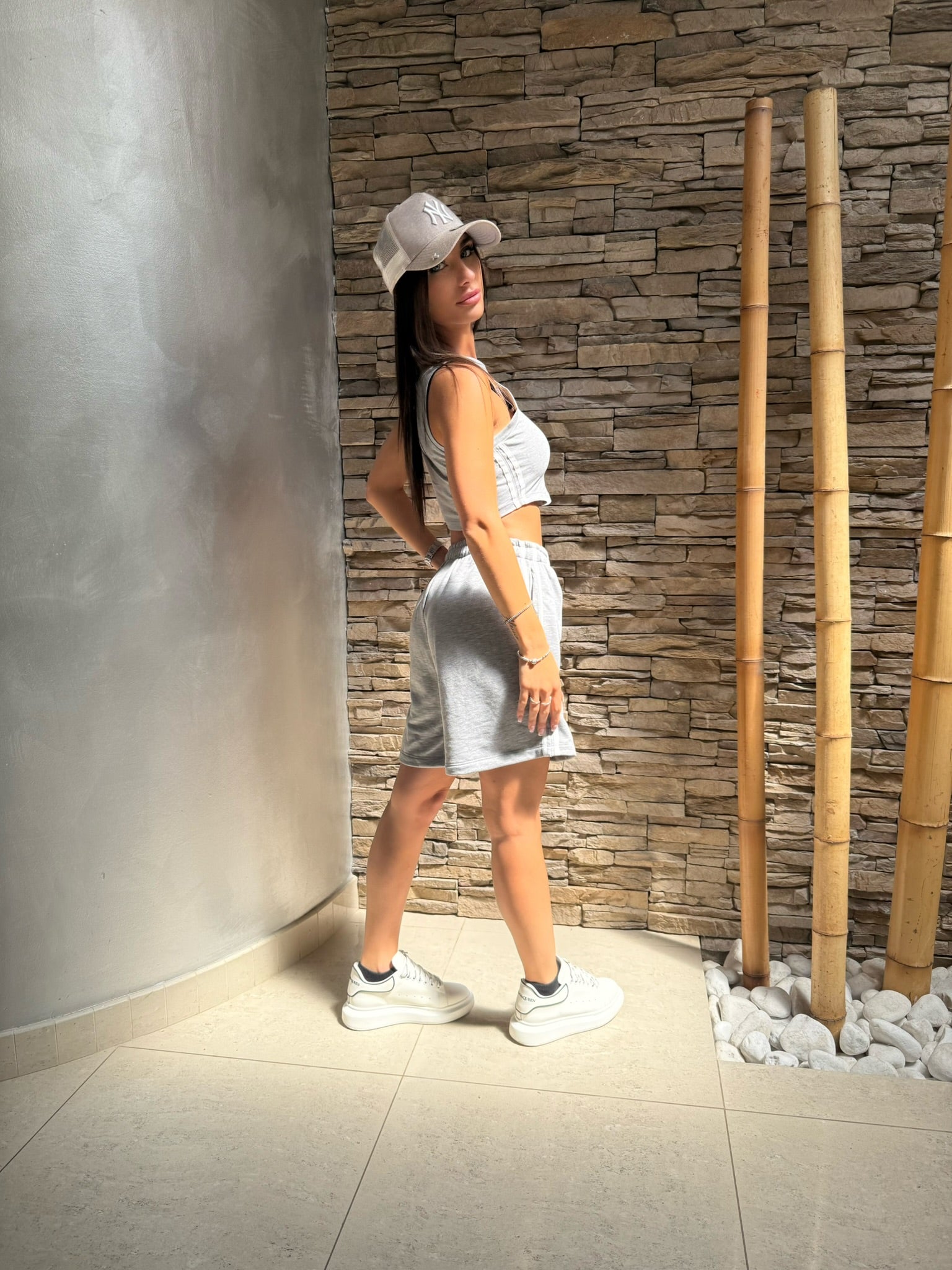 Completo NYC Brooklyn 86 Grigio Melange - R.a. Boutique