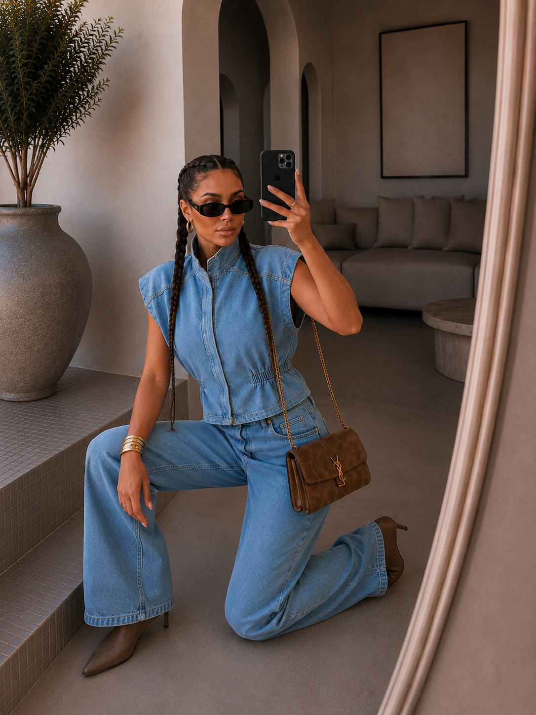 Completo Denim Urban Chic - R.a. Boutique
