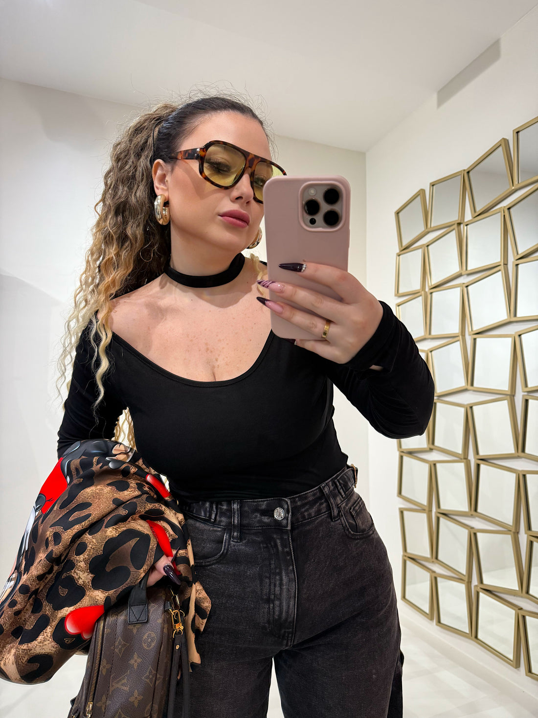 Maglia con choker - R.a. Boutique