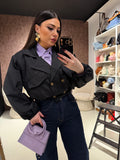 Trench con elastico - R.a. Boutique