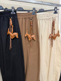 Pantalone con charm dog - R.a. Boutique