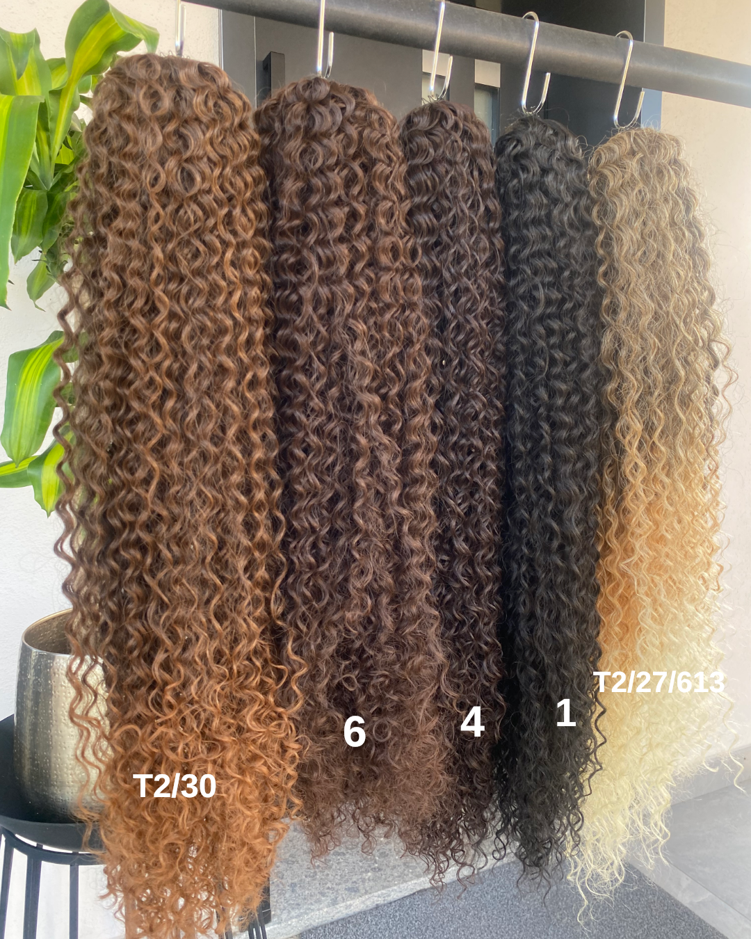 Coda Riccio afro con coulisse vari colori - R.a. Boutique 