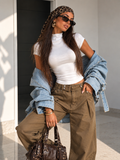 Pantalone Buckle camel - R.a. Boutique