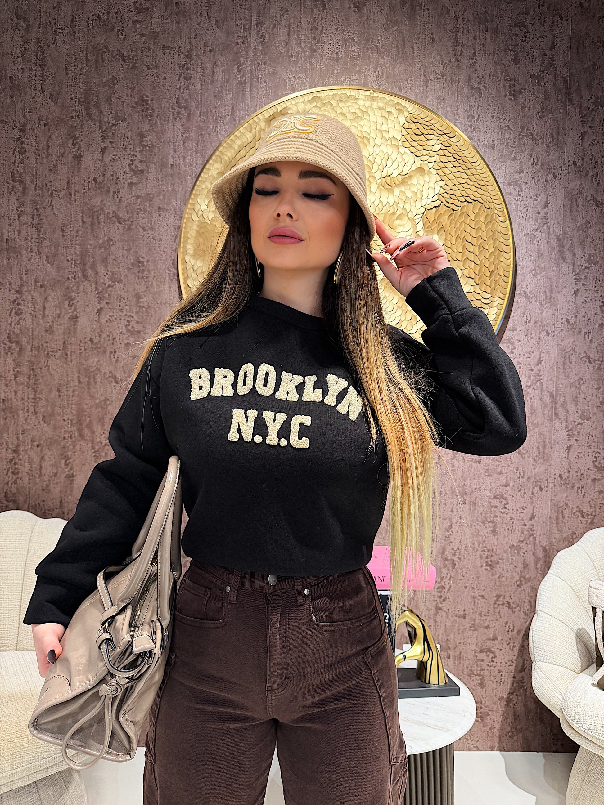 Felpa Brooklyn NYC - R.a. Boutique