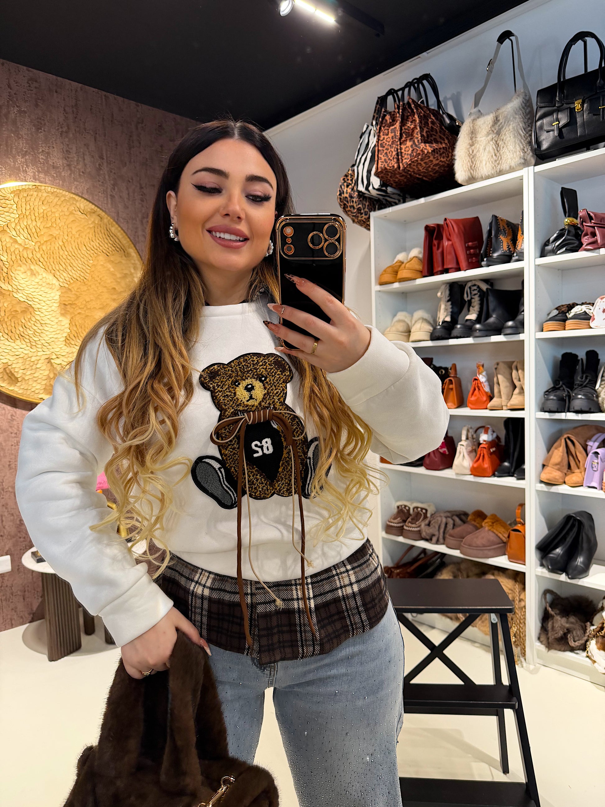 Felpa Teddy - R.a. Boutique