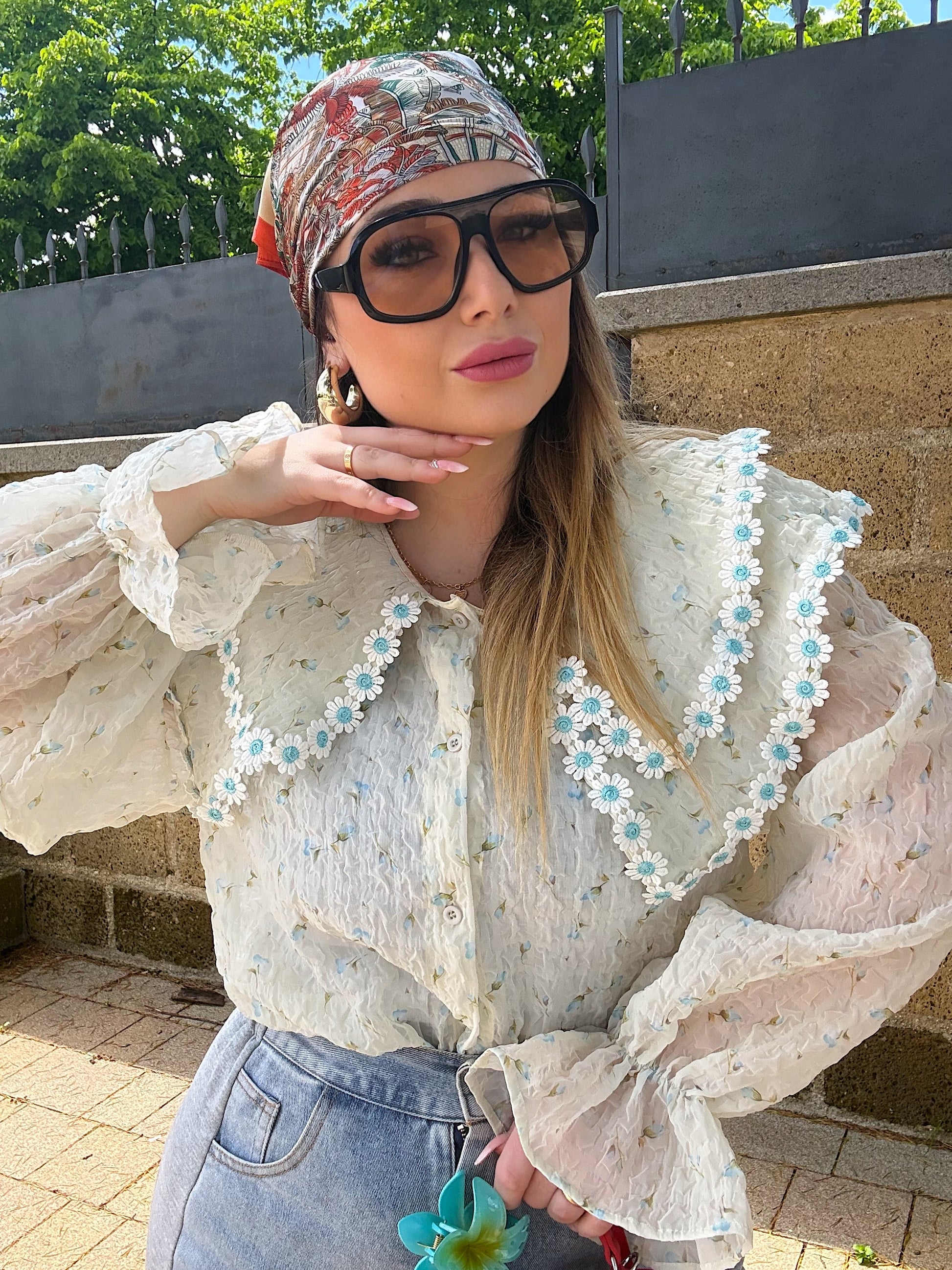 Camicia margherite Tiffany - R.a. Boutique