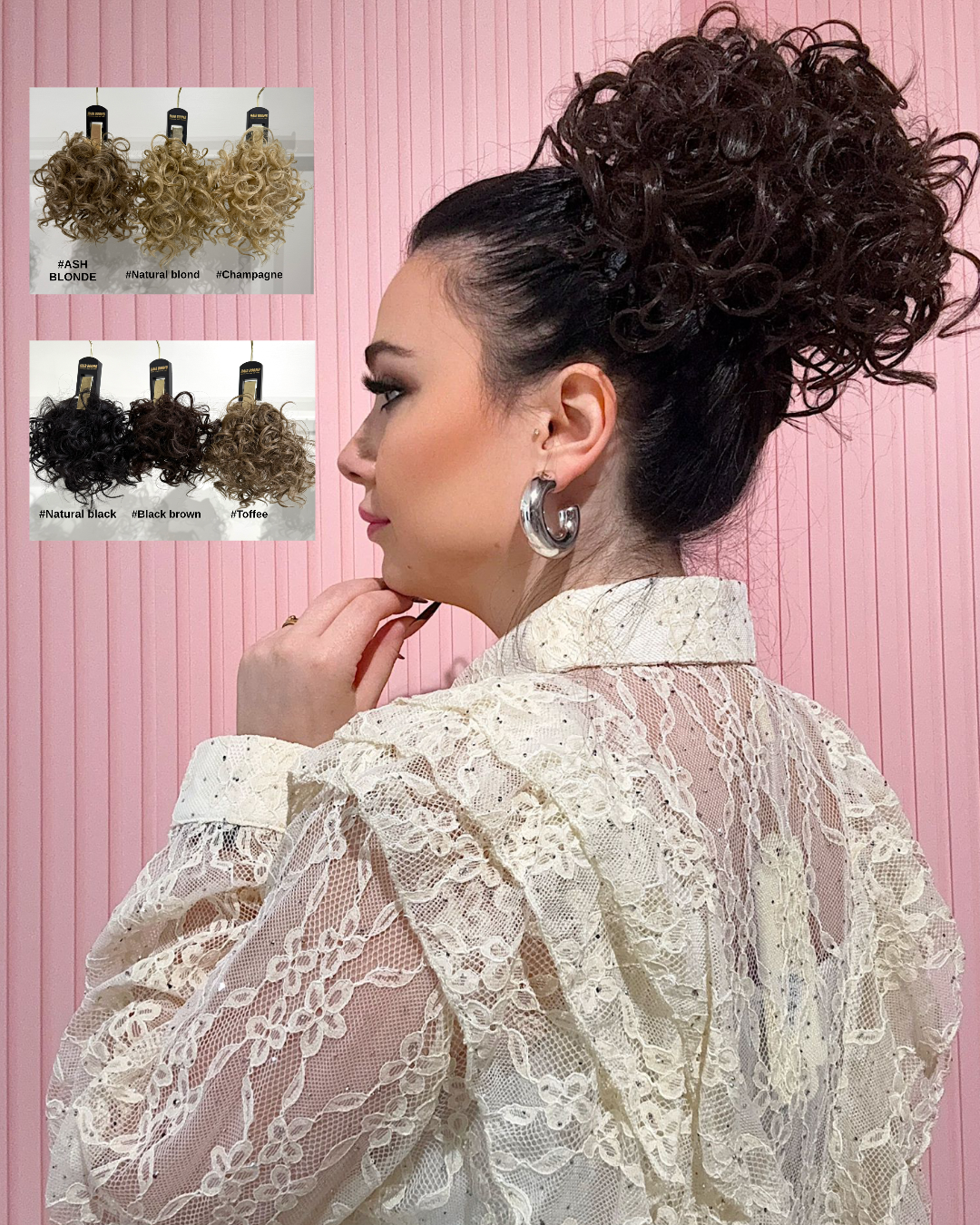 Chignon Extension Riccio - R.a. Boutique