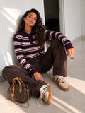 Polo Knit College Stripes - R.a. Boutique