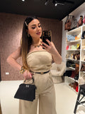 Tuta con cintura in vita senza coppe - R.a. Boutique