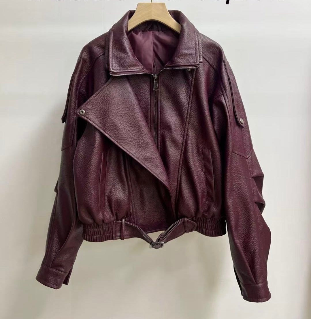 Giaccone in ecopelle high quality - R.a. Boutique