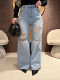 Jeans Sohoo Strappato con cinturina - R.a. Boutique