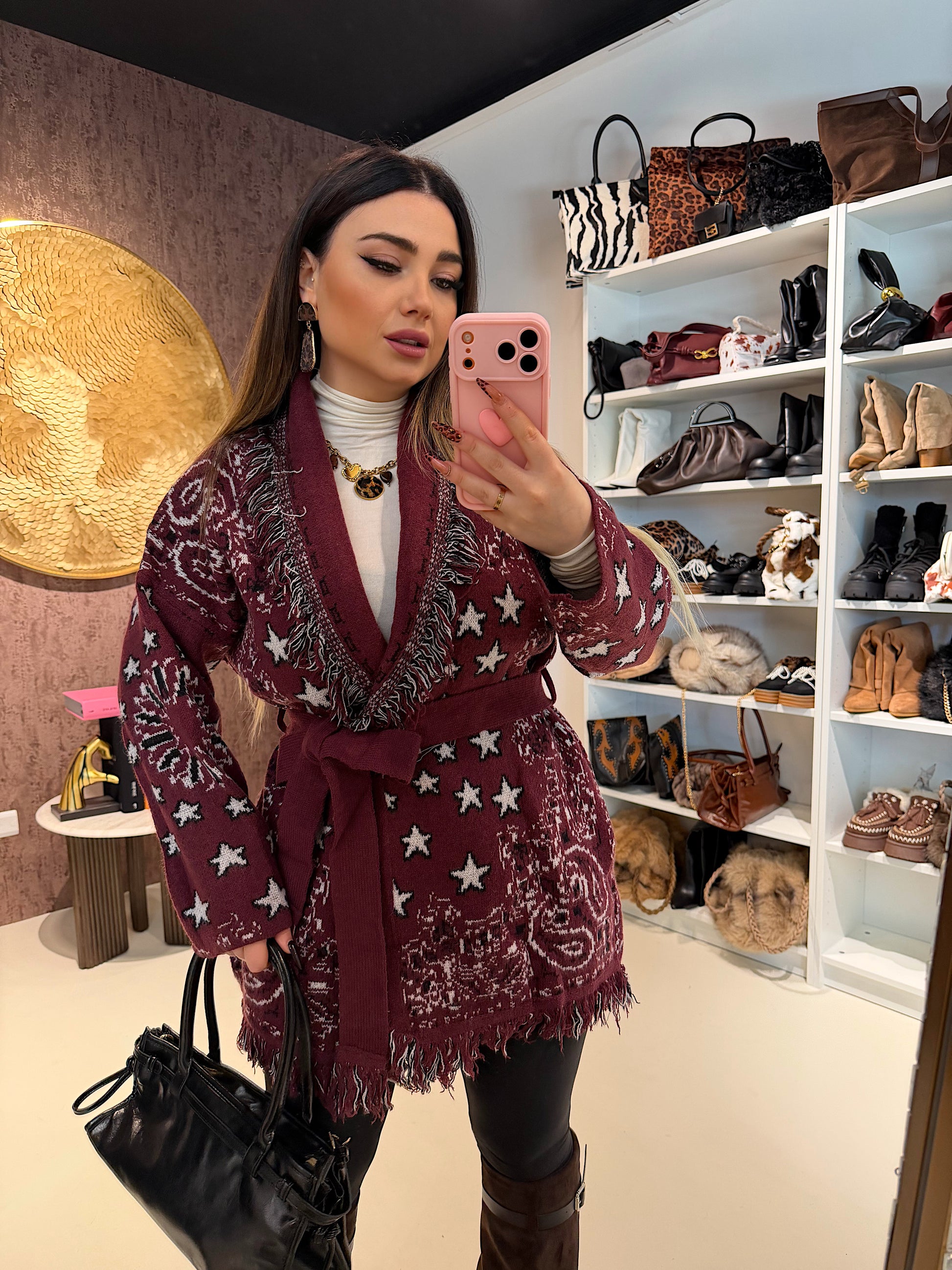 Cardigan Aspen Stars - R.a. Boutique