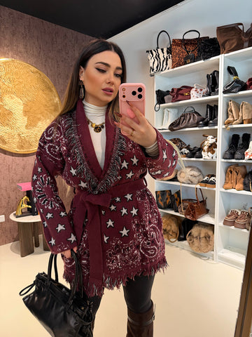 Cardigan Aspen Stars - R.a. Boutique