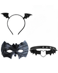 Kit tre pezzi Bat Girl con maschera - R.a. Boutique 