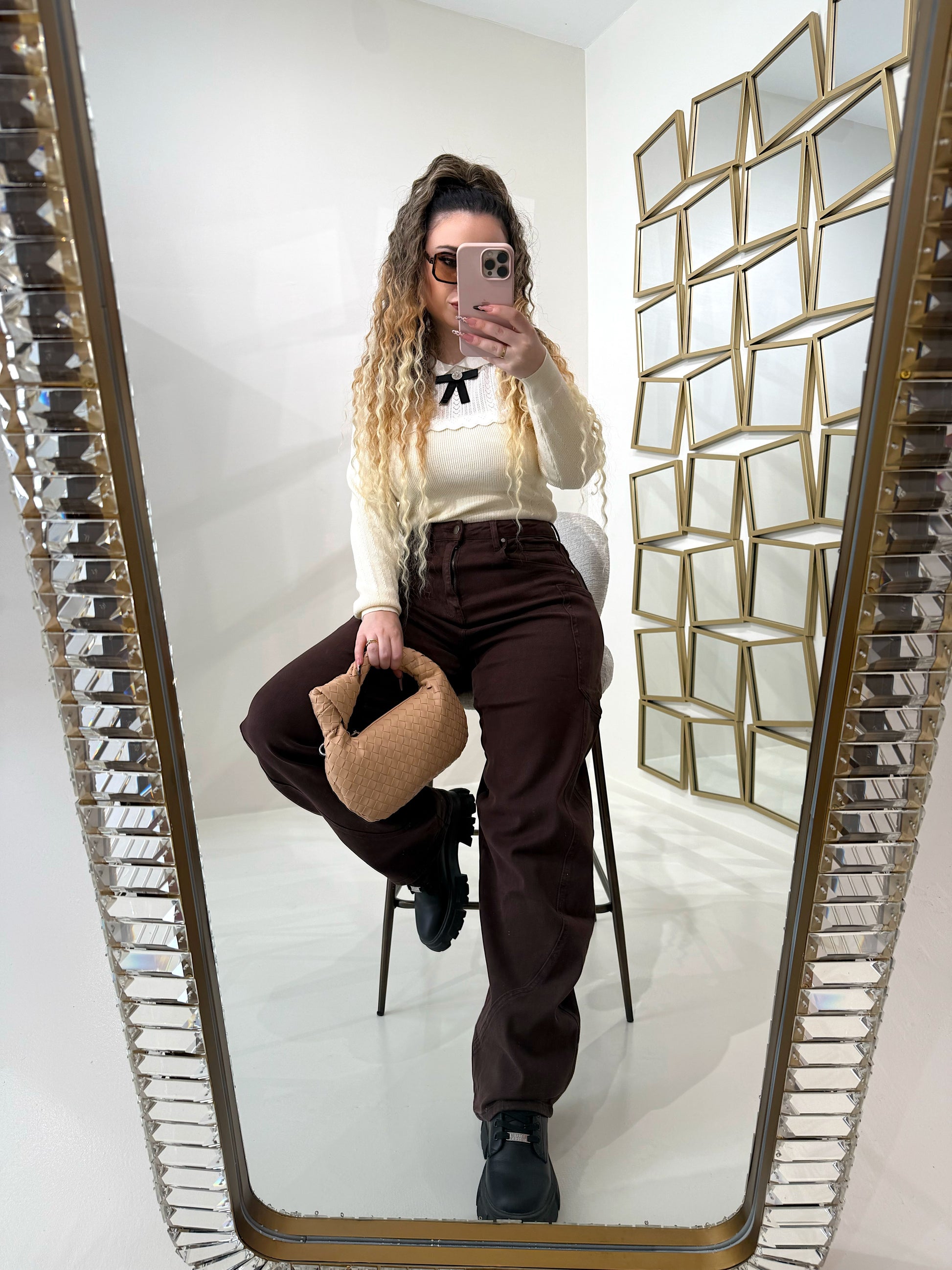 Jeans choco - R.a. Boutique