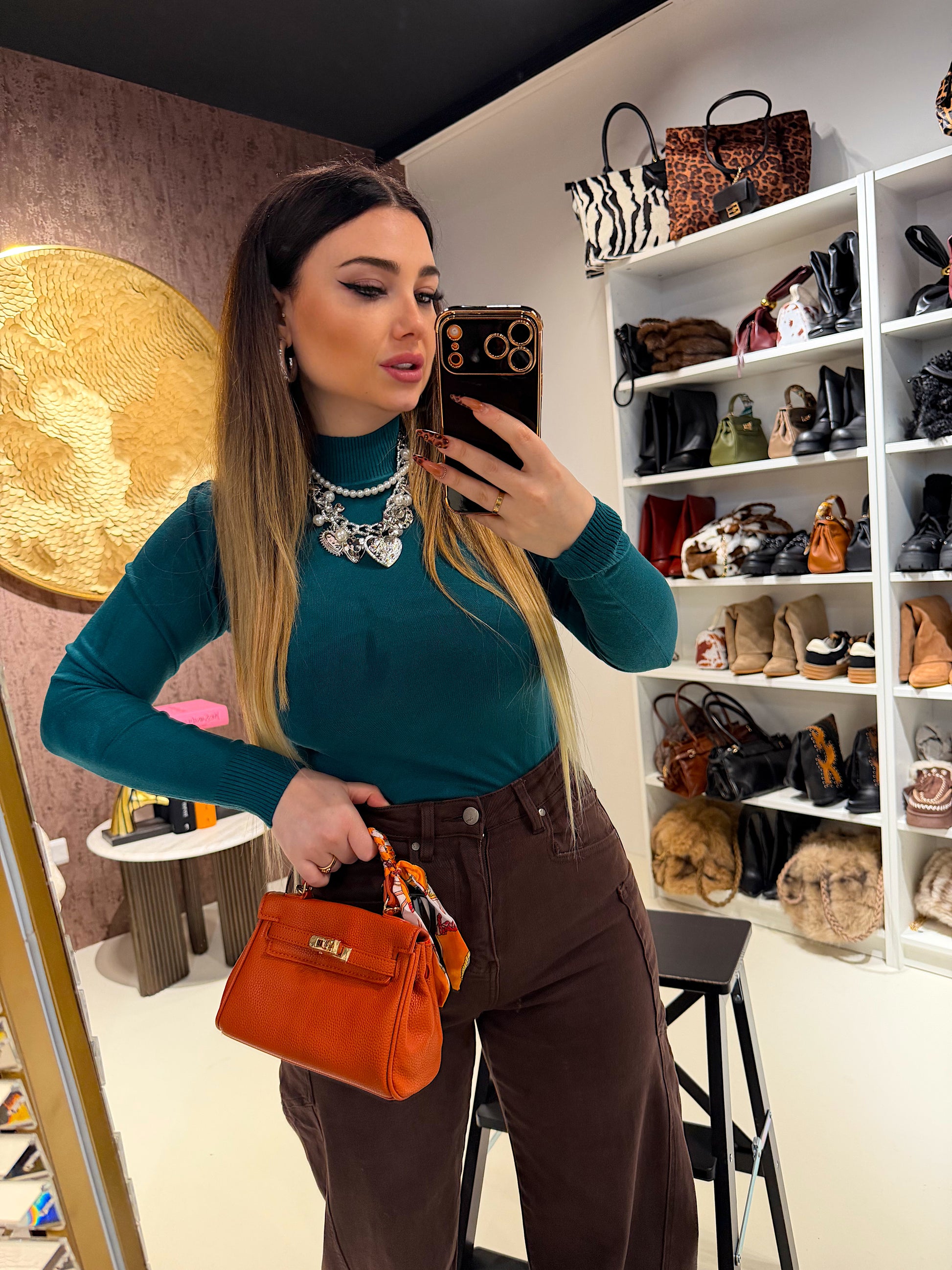 Maglioncino essential girocollo - R.a. Boutique