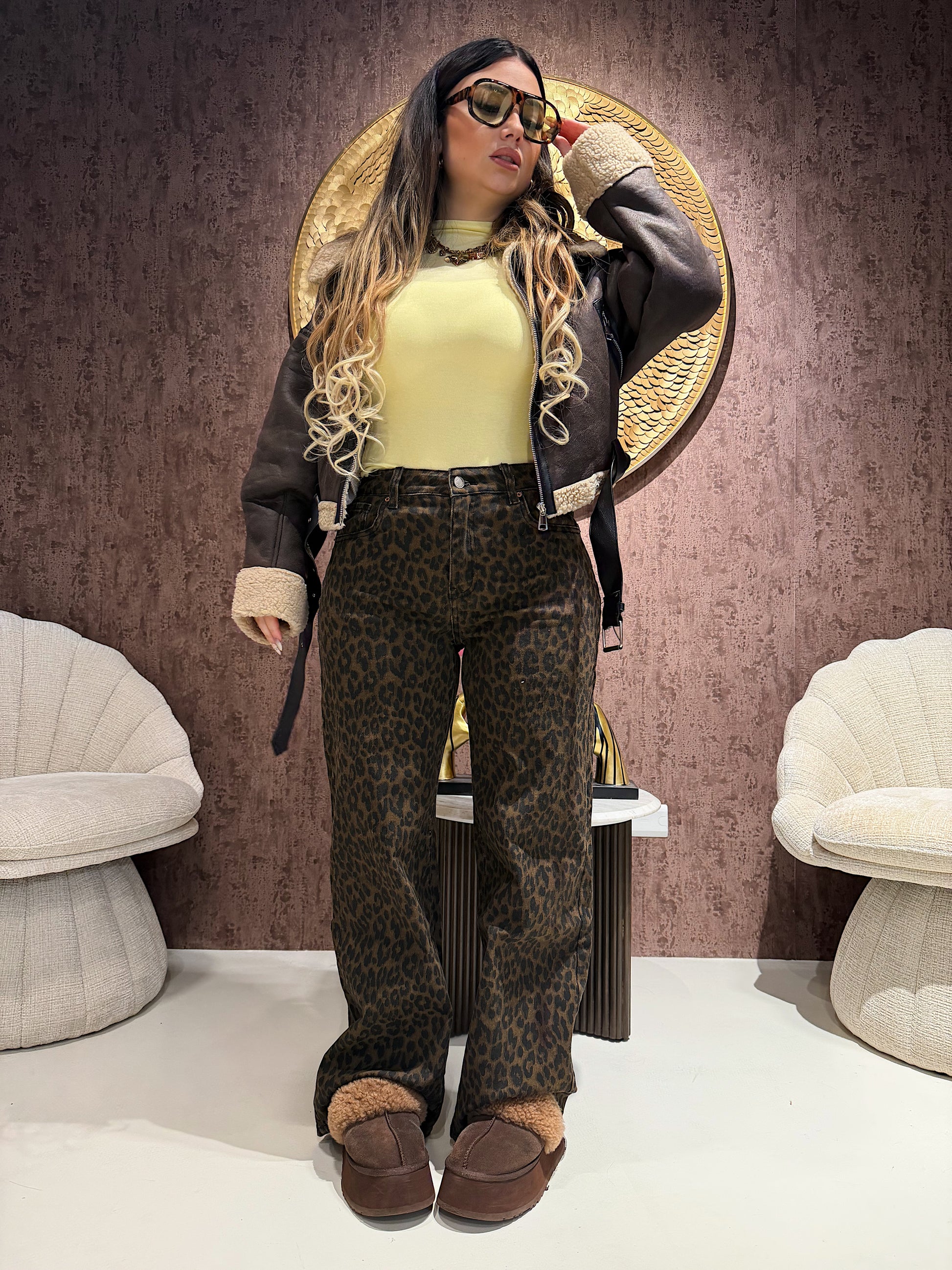 Jeans maculato - R.a. Boutique