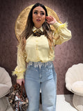 Camicia con dettaglio piume - R.a. Boutique