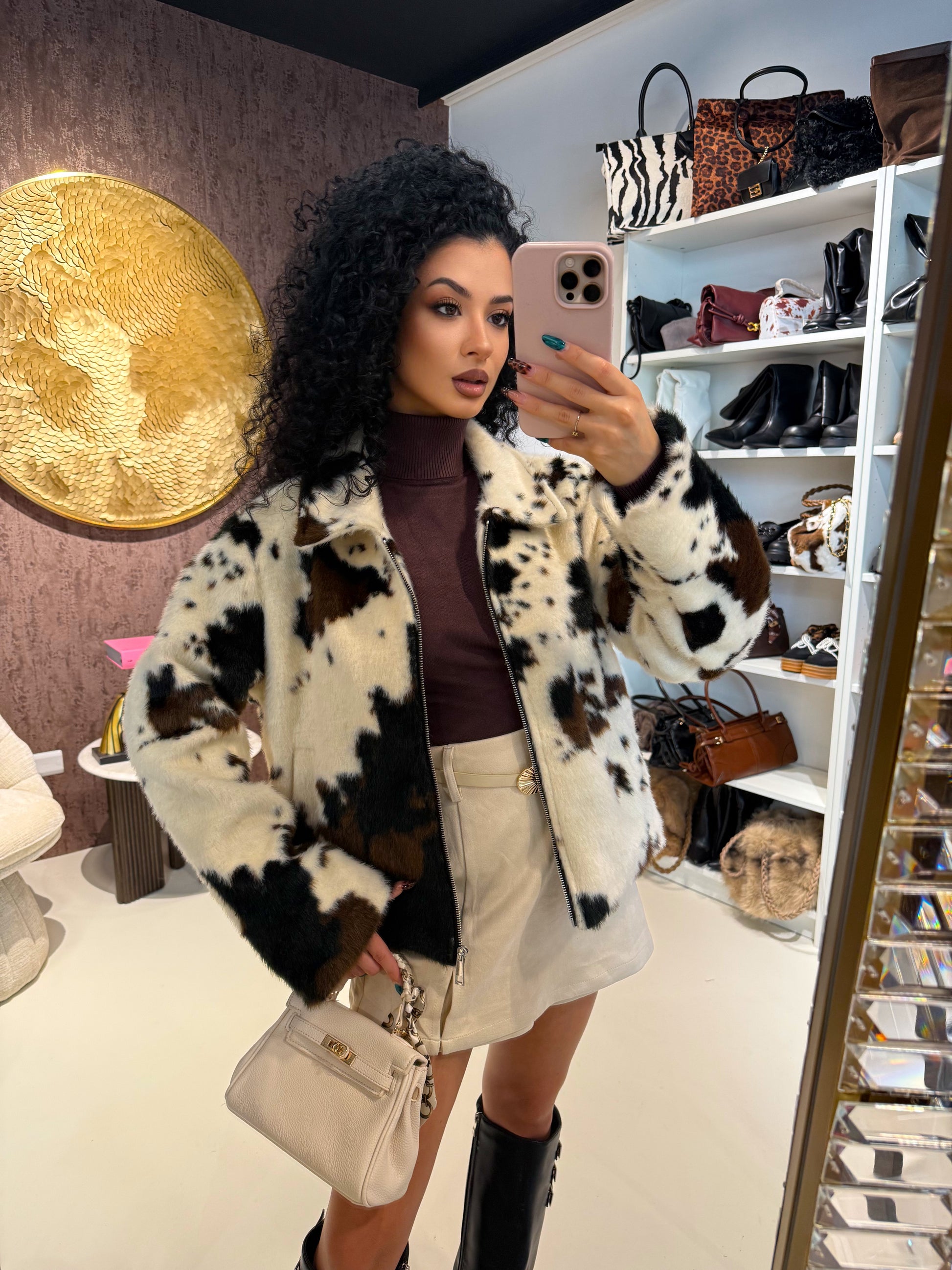 Giacca cow print - R.a. Boutique