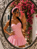 Abito Coquette Pois - R.a. Boutique