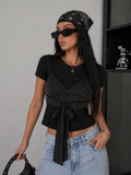 Top Layer “Studded Chic” 2 in 1 - R.a. Boutique