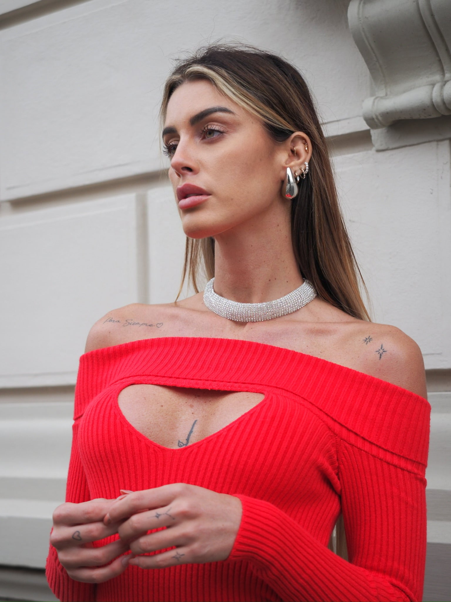 Orecchini a gocce argento - R.a. Boutique 