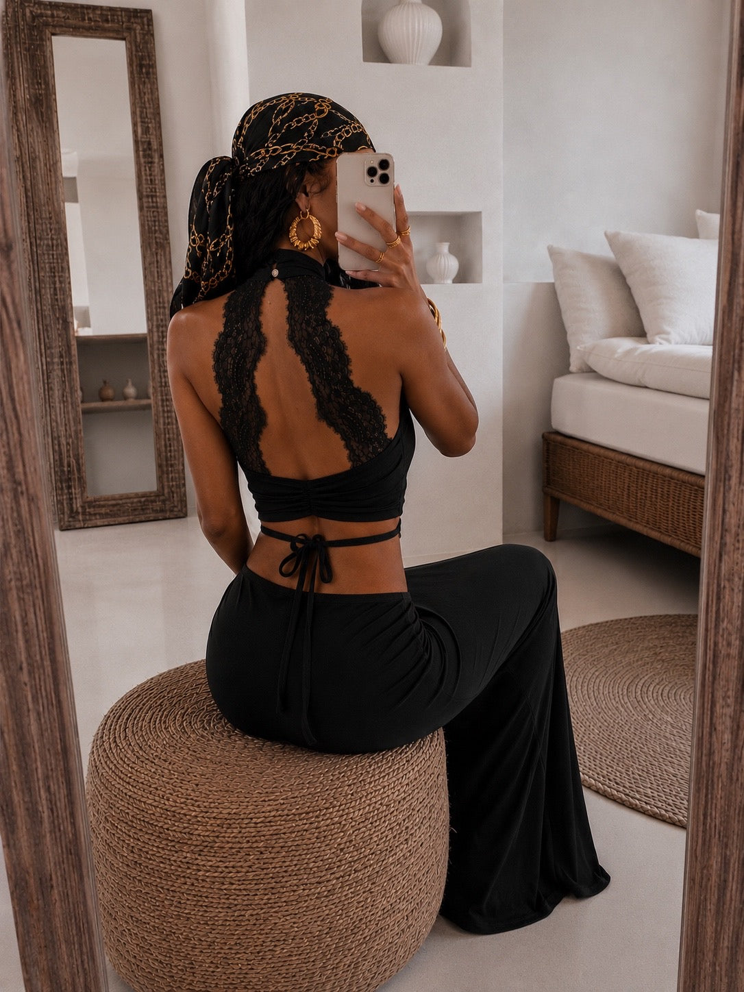 Completo Gonna e Top in Pizzo - R.a. Boutique