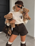 Maglioncino California Teddy Panna - R.a. Boutique