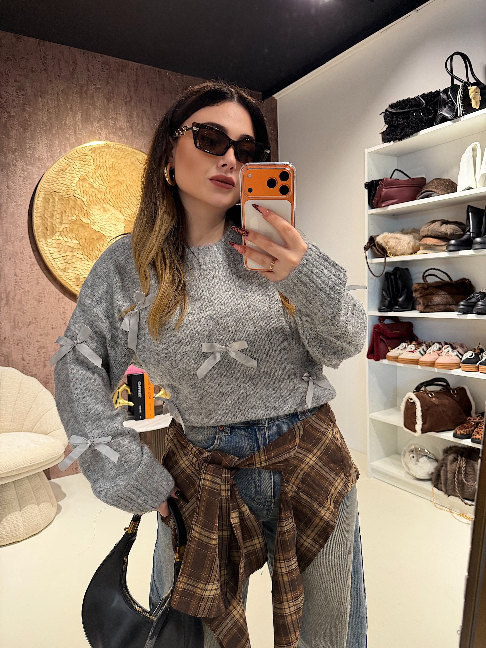 Maglioncino con fiocchi - R.a. Boutique