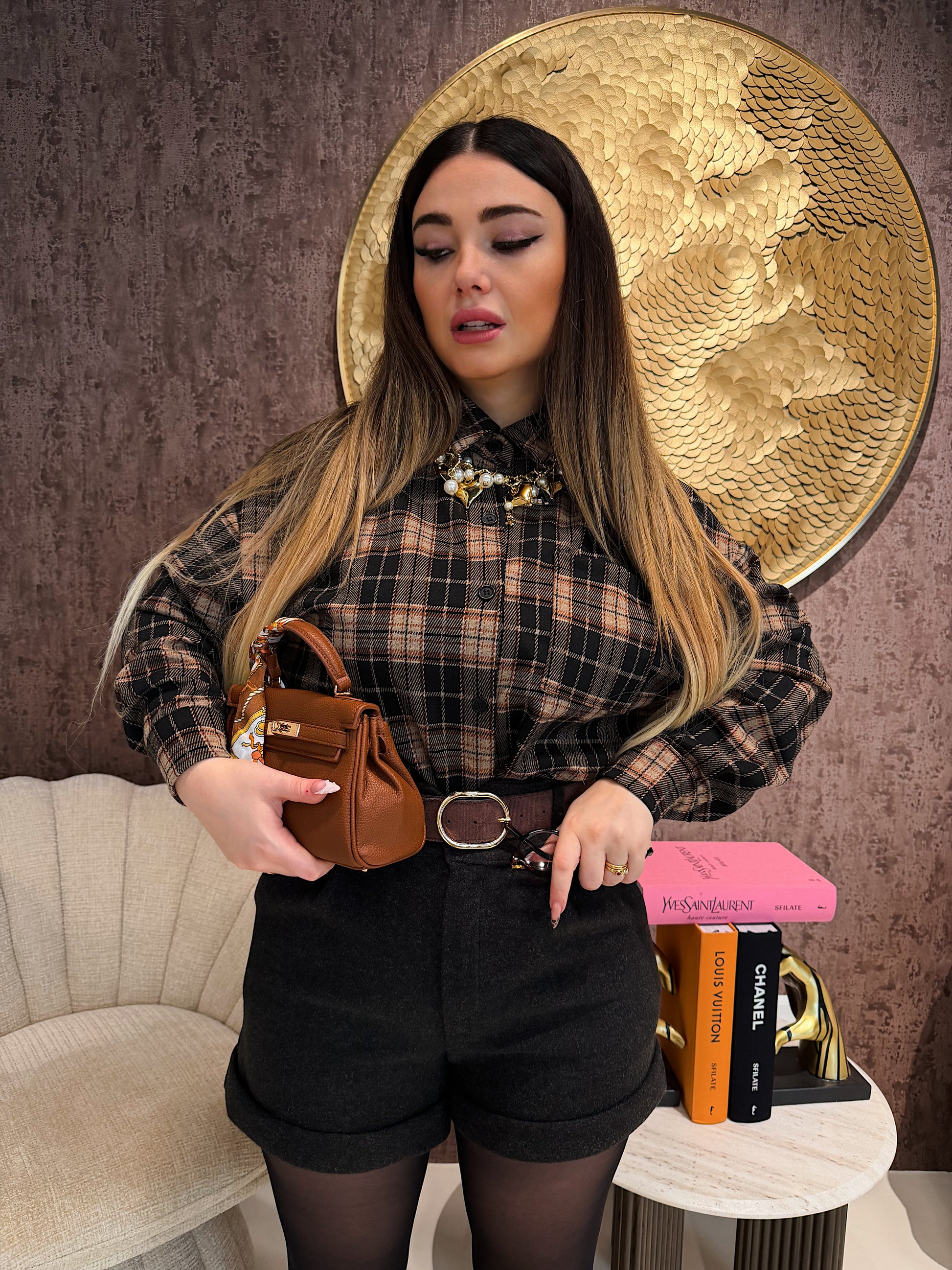 ￼Camicia autumn tessuto morbido - R.a. Boutique