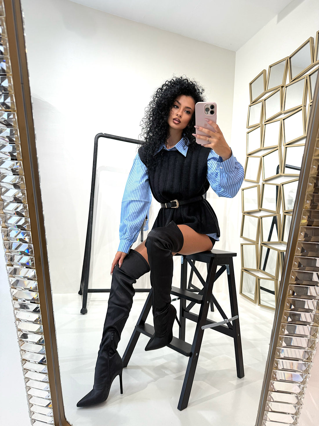 Camicia con pull-over - R.a. Boutique