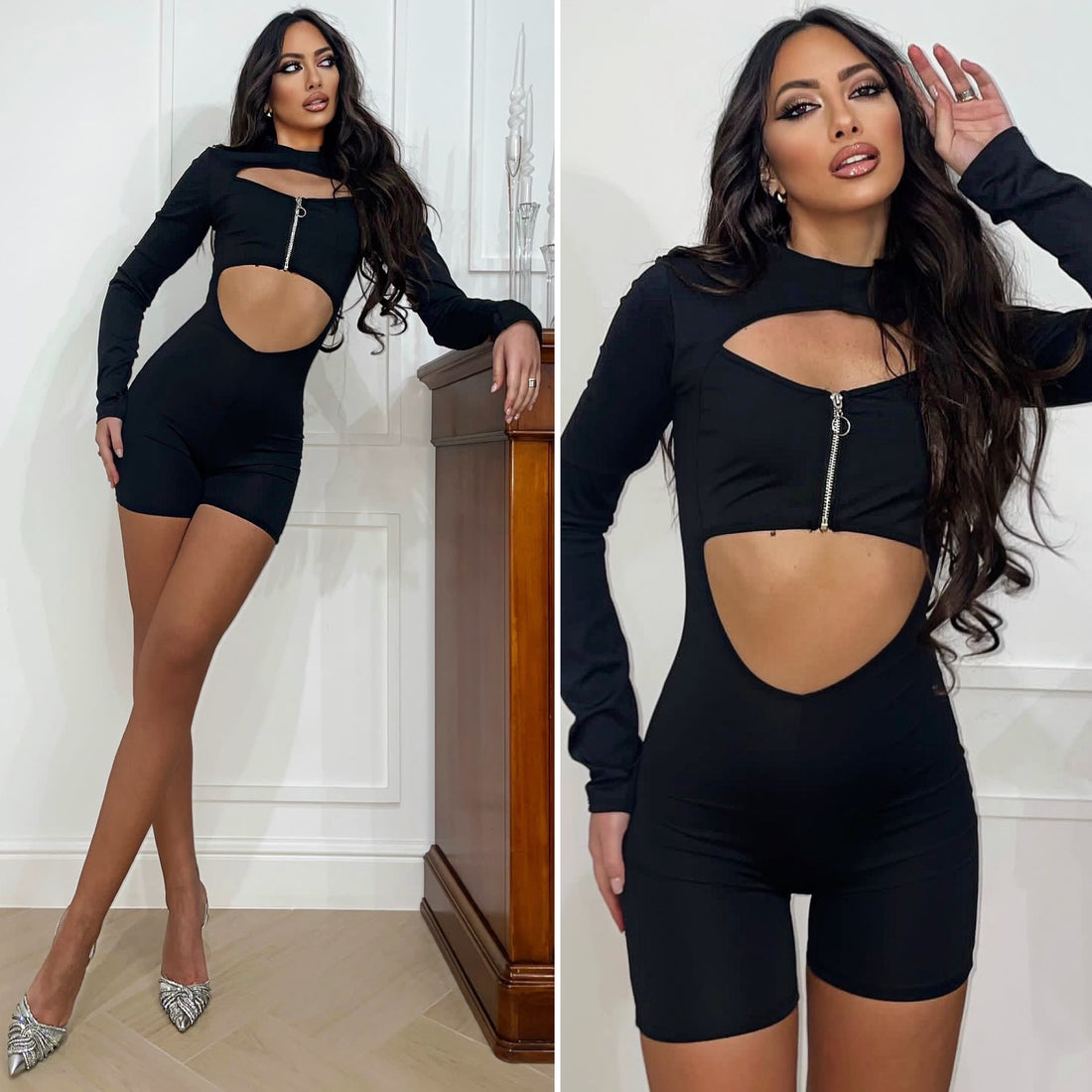 Tutina con zip - R.a. Boutique 