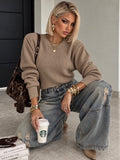 Jeans Balloon Denim Chiaro Strappato - R.a. Boutique