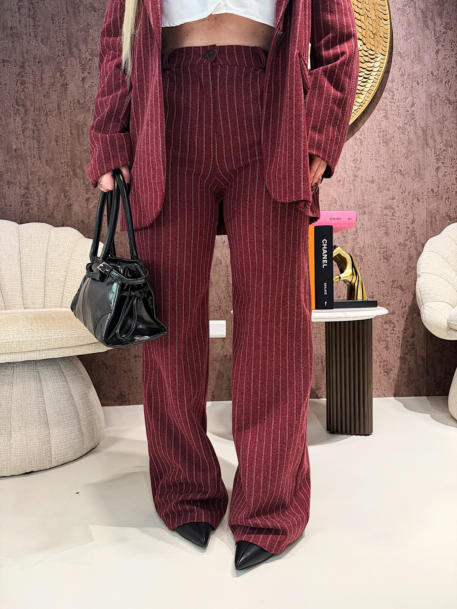 Completo due pezzi a righe - R.a. Boutique