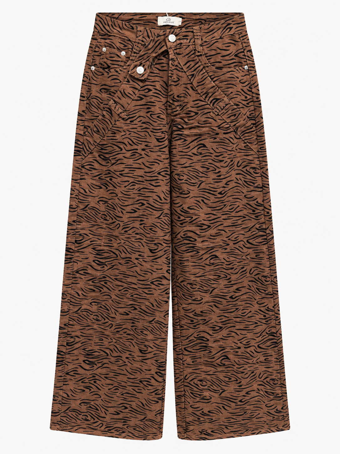 Jeans Tiger Caramel Wide Leg - R.a. Boutique