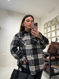 Camicia Oversize in Flanella a Quadri - R.a. Boutique