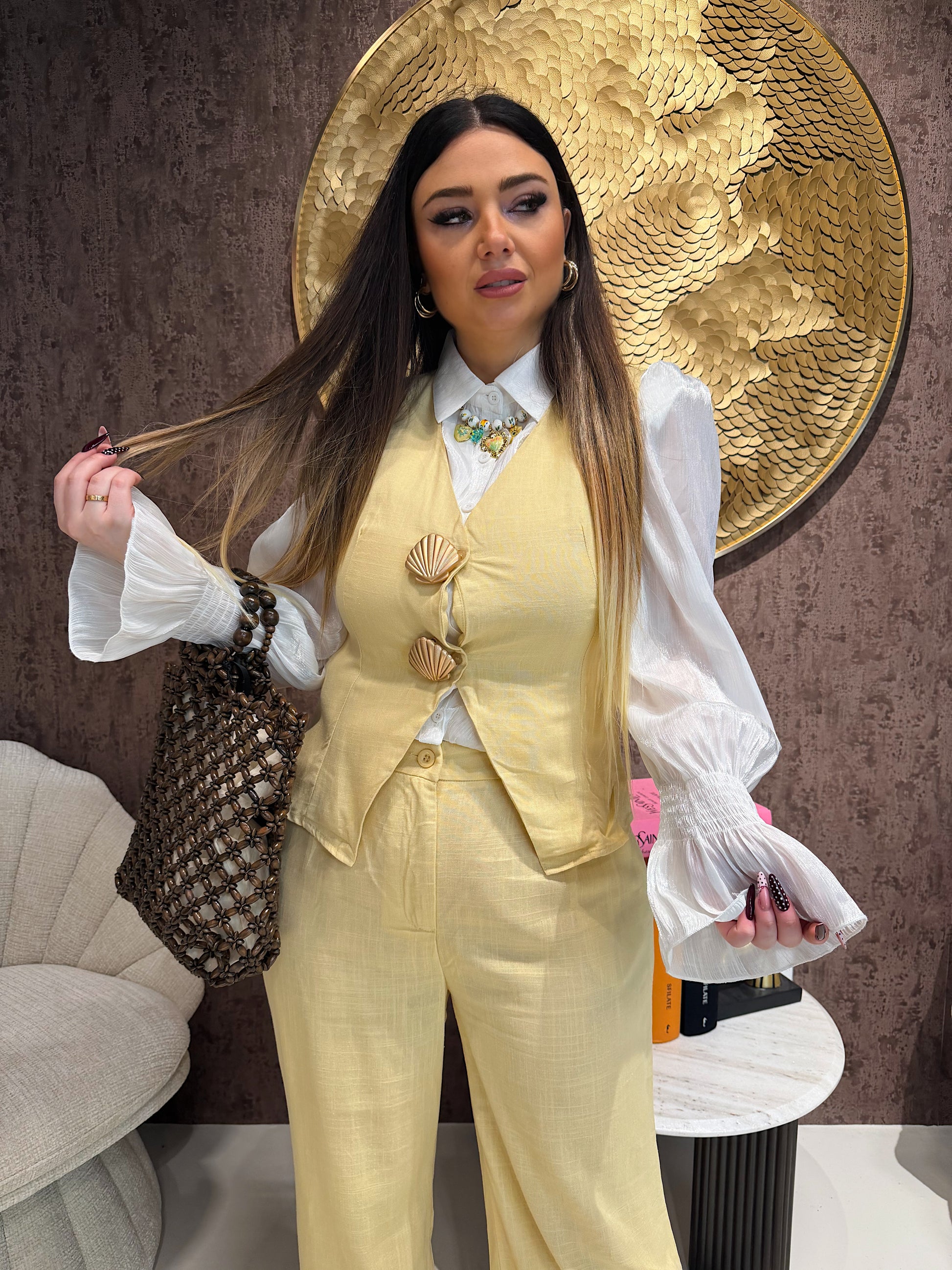 Completo con charme conchiglie - R.a. Boutique