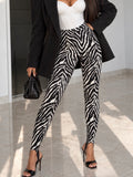 Leggings Zebrati con Staffa - R.a. Boutique