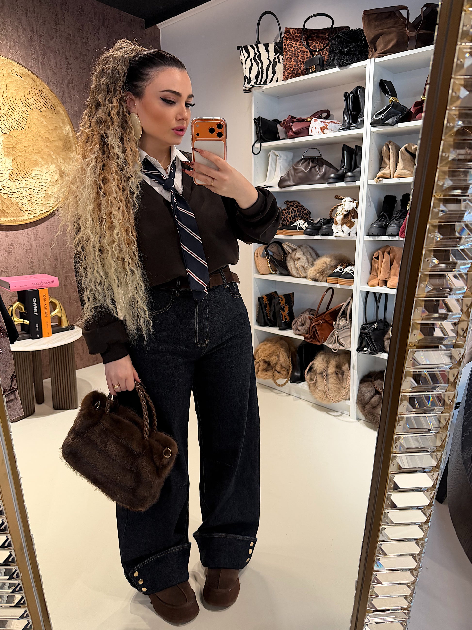 Maglioncino College Mood con camicia e cravatta - R.a. Boutique