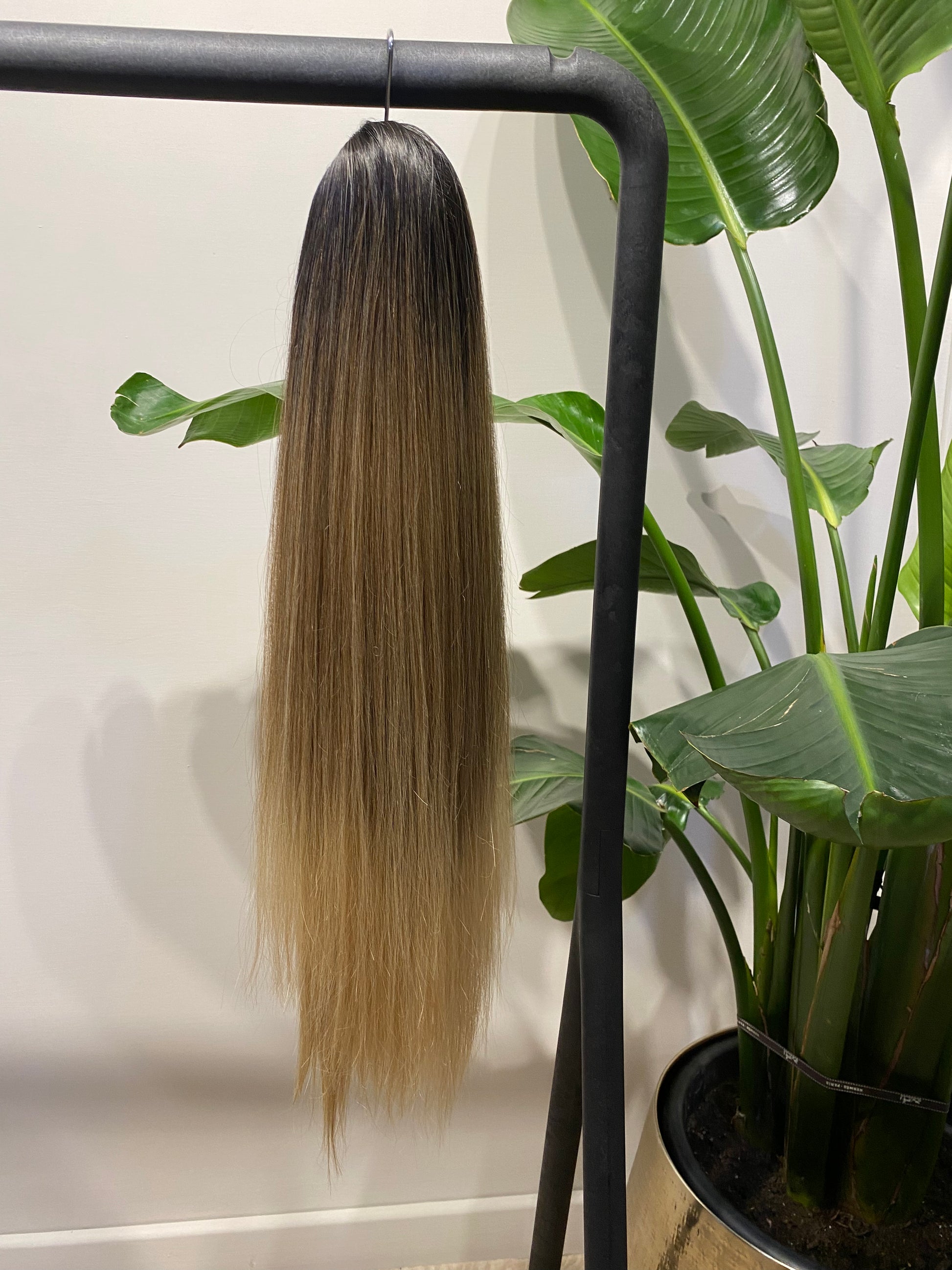 Coda liscia con Coulisse Biondo Degradè MQ - R.a. Boutique 