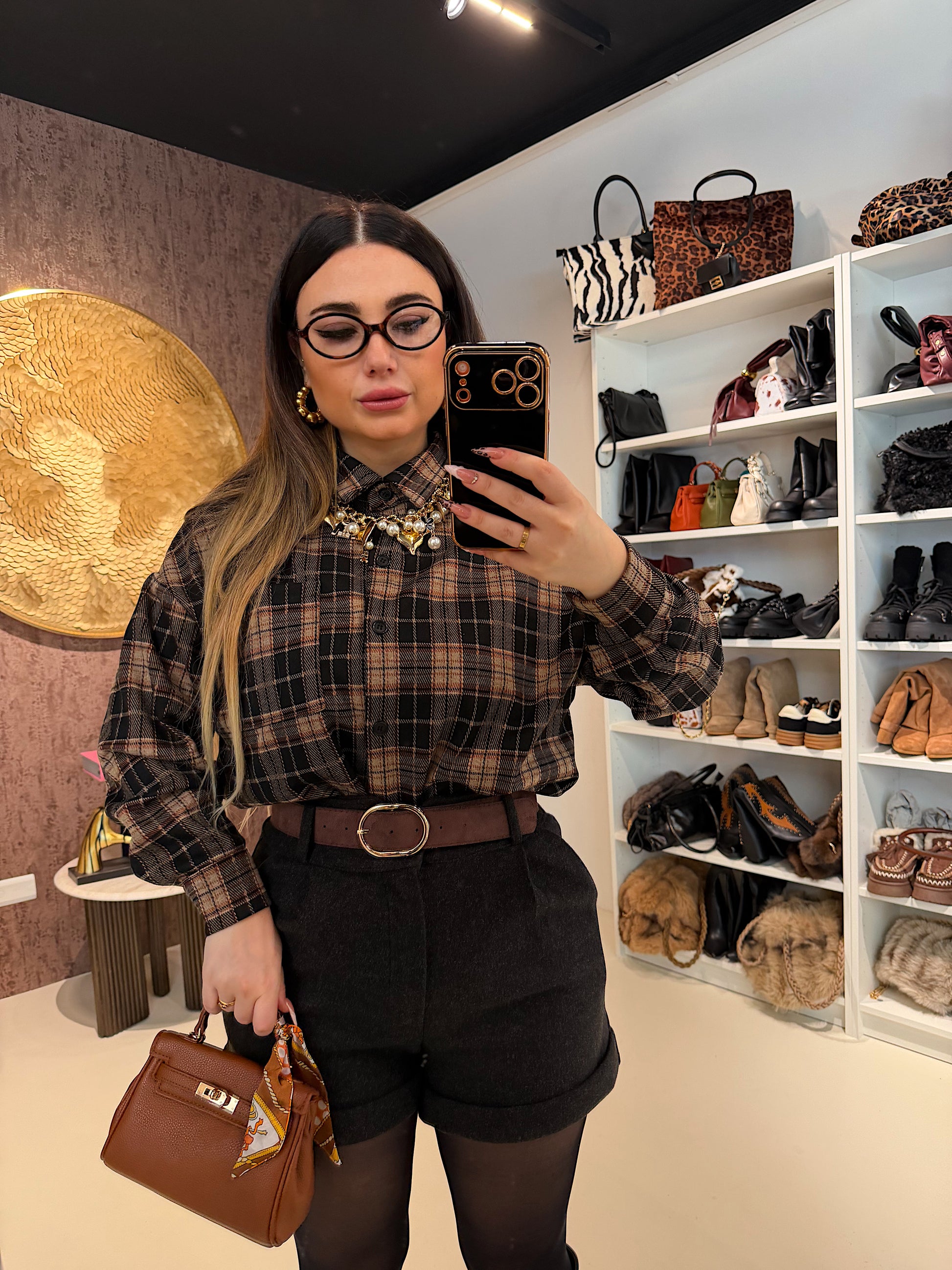 ￼Camicia autumn tessuto morbido - R.a. Boutique