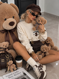 Maglioncino California Teddy Panna - R.a. Boutique
