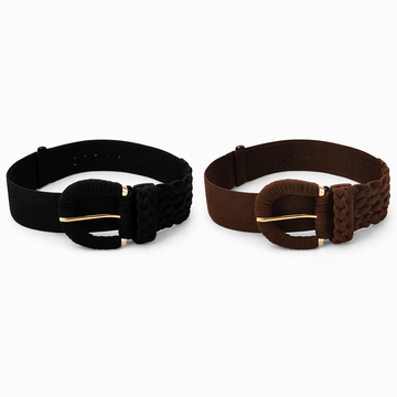 Cintura con Fibbia Marrone - R.a. Boutique