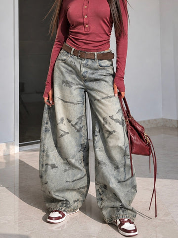 Jeans Urban Splash con cintura - R.a. Boutique