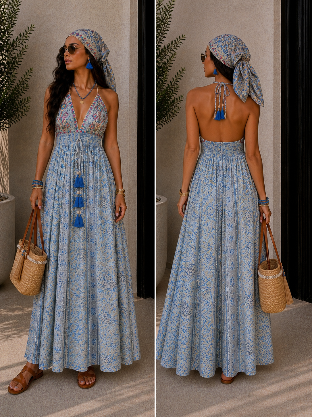 Abito Indian Lungo Summer - R.a. Boutique