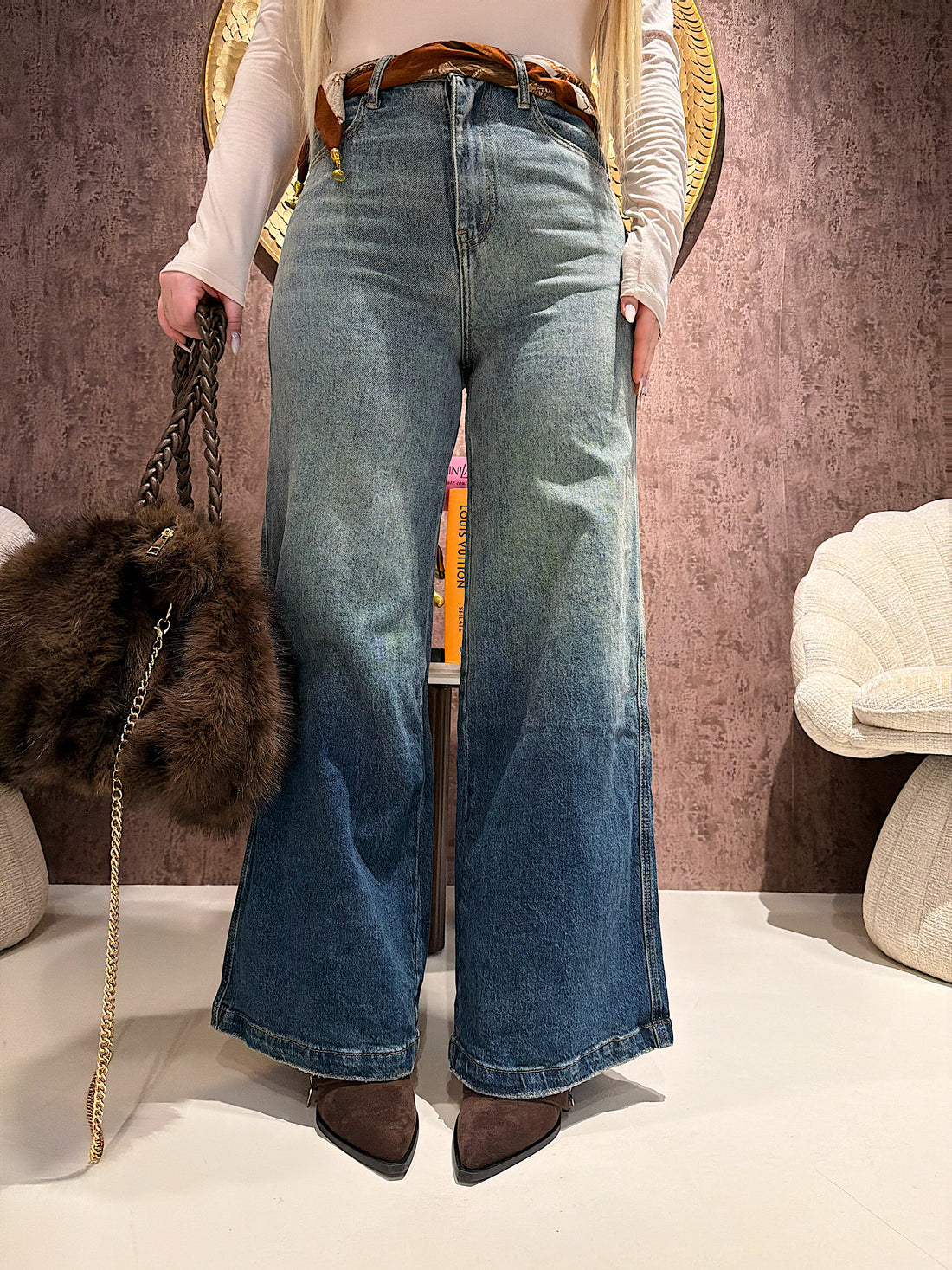 Jeans vintage sfumato - R.a. Boutique