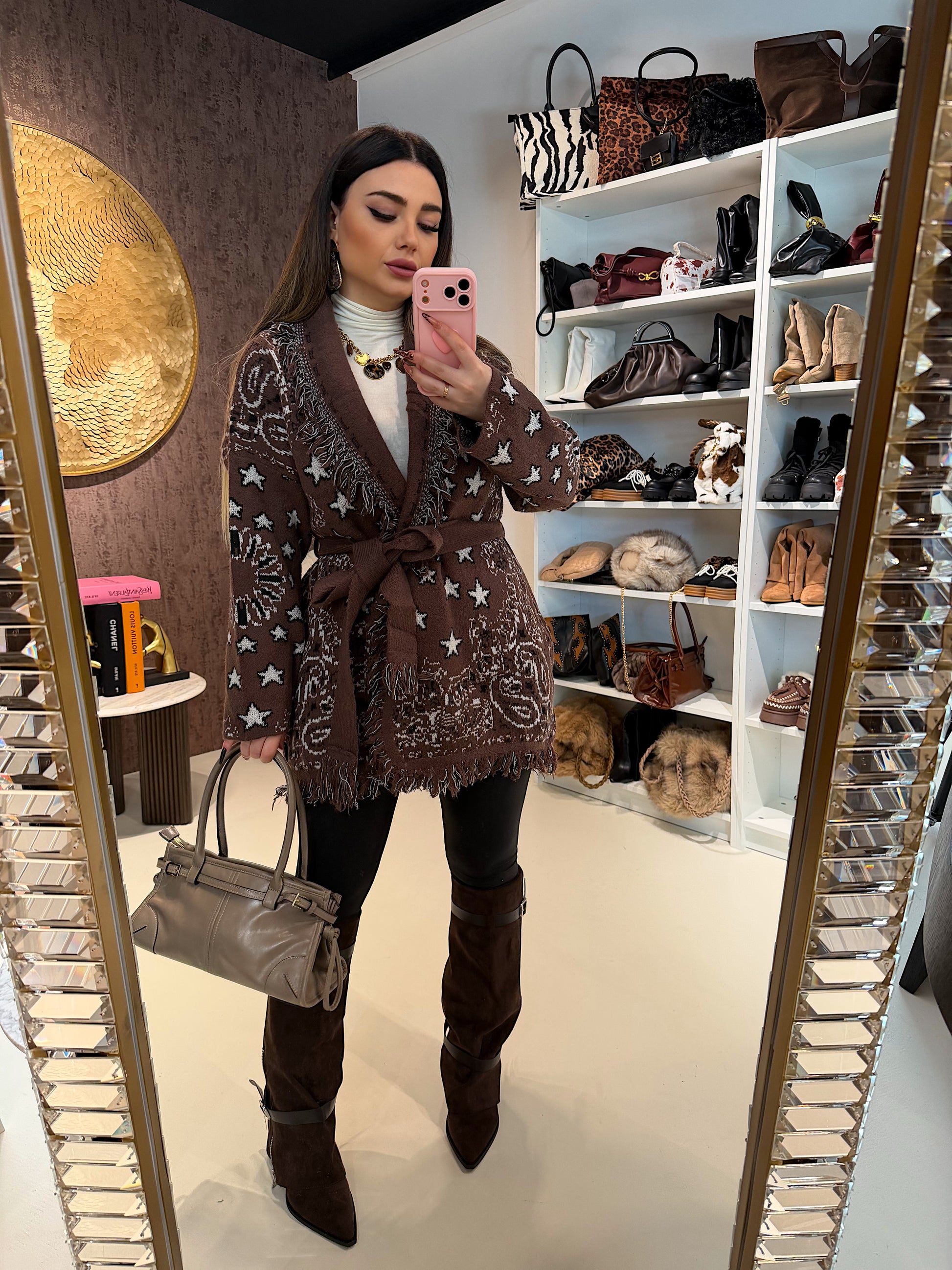 Cardigan Aspen Stars - R.a. Boutique